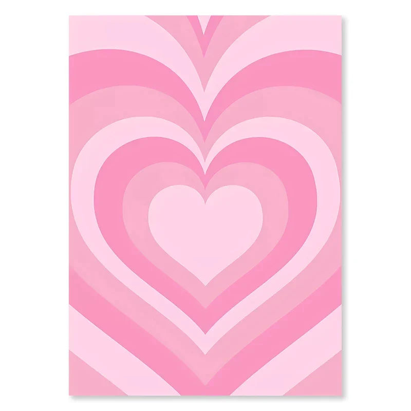 Pastel Purple Abstract Wall Art Print - Posters