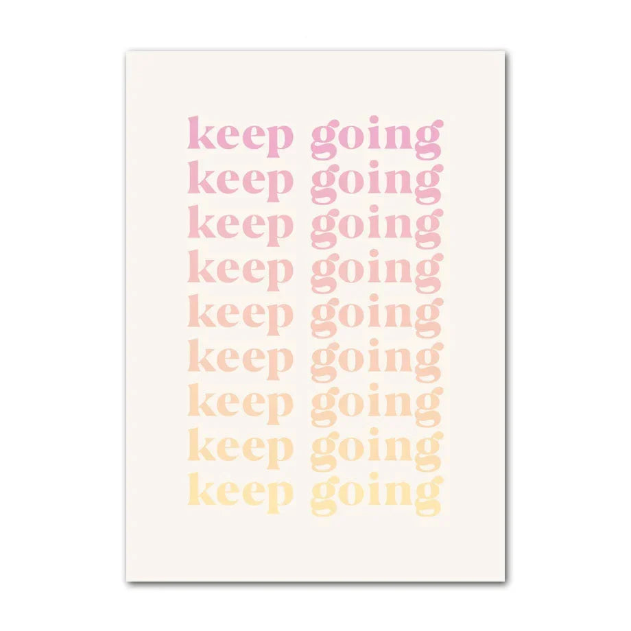 Pastel Smiley Flower Canvas Art Print - Posters