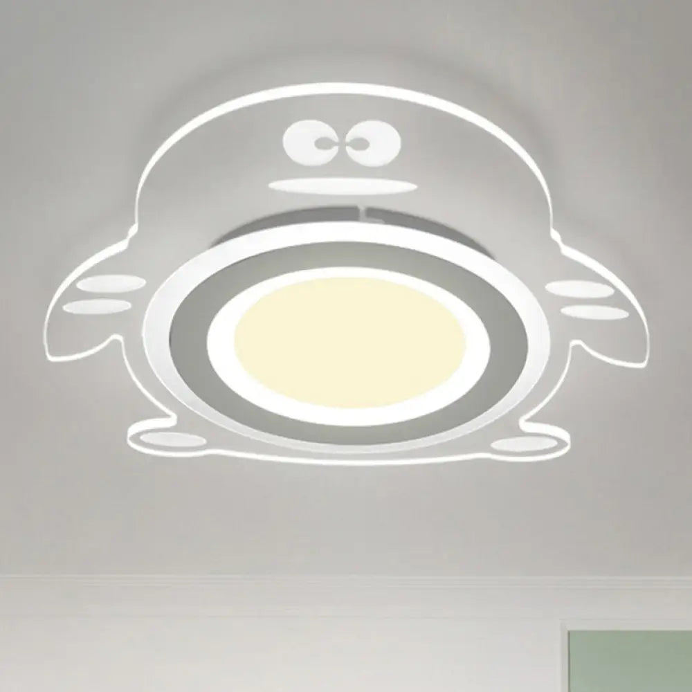 DecorBites™ DecorBites™ Penguin LED Flush Mount Ceiling Light for Bedrooms
