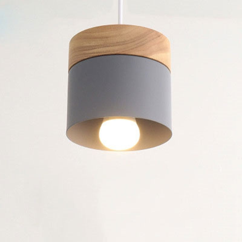 Wooden Nordic Macaron Chandelier