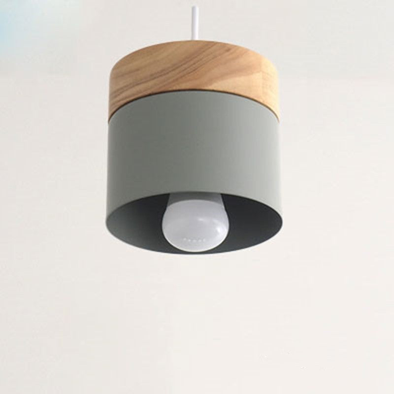 Wooden Nordic Macaron Chandelier