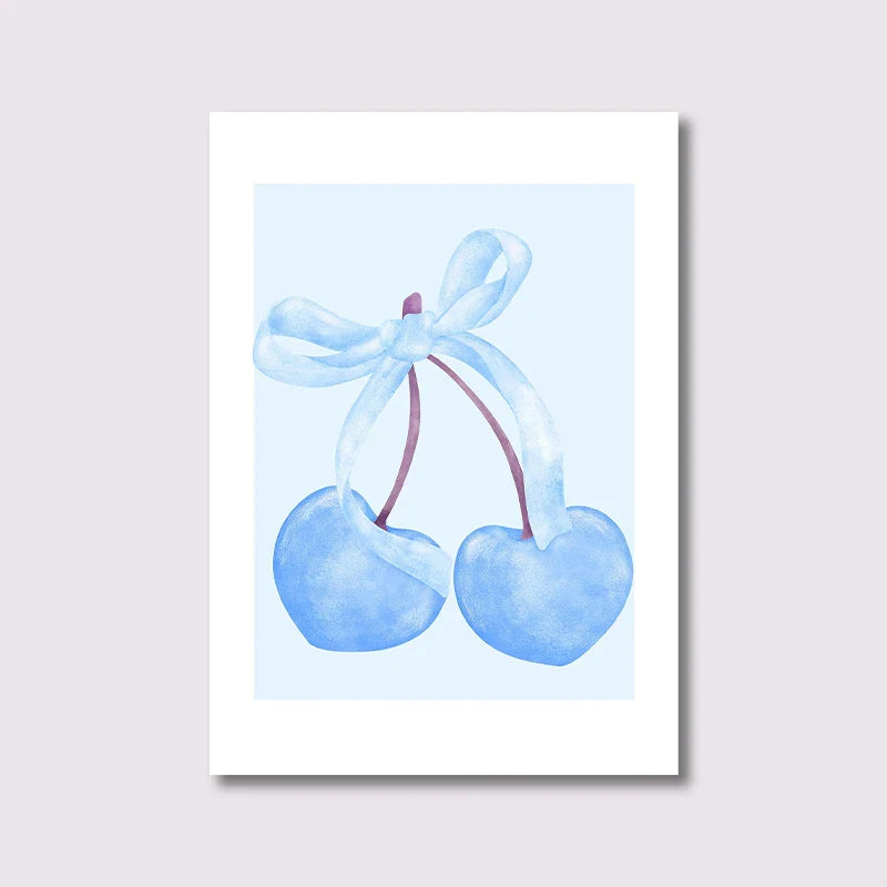 Pink Bows Wall Art Set - 3 Pieces - CJ50171-2 / 20x30cm no frame