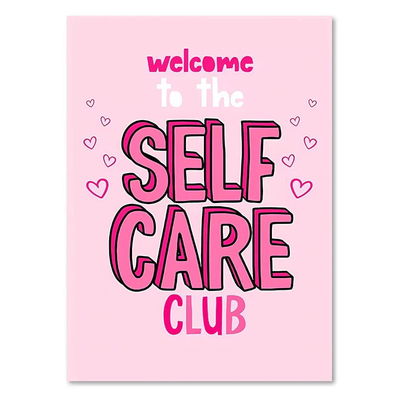 Pink Makeup Funny Quote Art Poster - 5 / 20x30cm No Framed - Posters