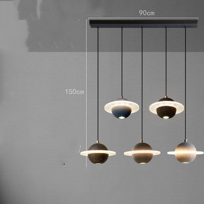 Red Marble Pendant Lamp