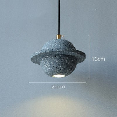 Red Marble Pendant Lamp