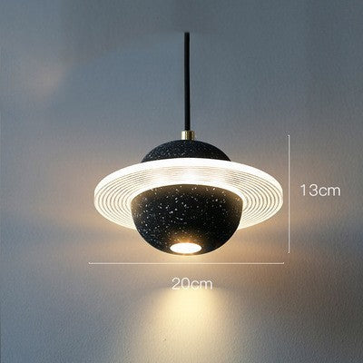 Red Marble Pendant Lamp