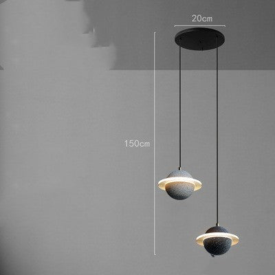 Red Marble Pendant Lamp