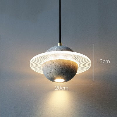 Red Marble Pendant Lamp