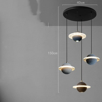 Red Marble Pendant Lamp
