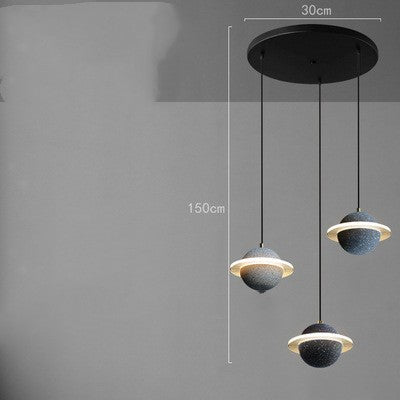 Red Marble Pendant Lamp