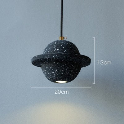 Red Marble Pendant Lamp
