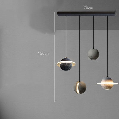 Red Marble Pendant Lamp