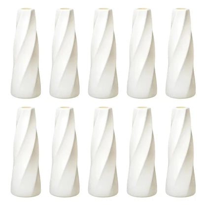 Plastic Retro Flower Vases 6-20 Pack - 10 pack / CHINA - Vase