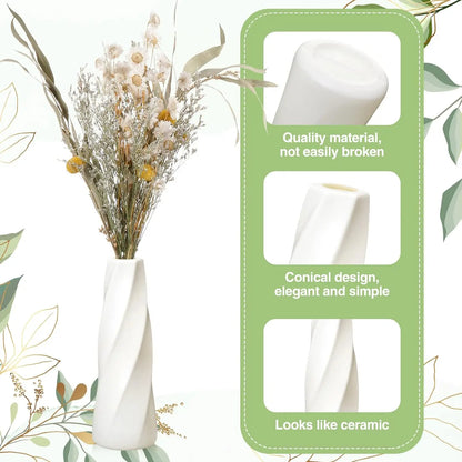 Plastic Retro Flower Vases 6-20 Pack - Vase