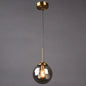 Post-Modern Minimalist Hanging Lamp with Globe Glass Shade Pendant Light