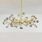 Postmodern Glass Firefly Chandelier: Stylish Ceiling Lamp for Living Room