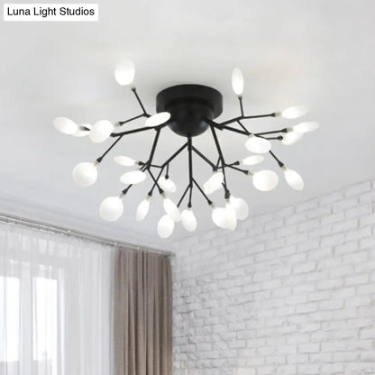 DecorBites™ DecorBites™ Postmodern LED Firefly Shade Ceiling Chandelier for Living Room