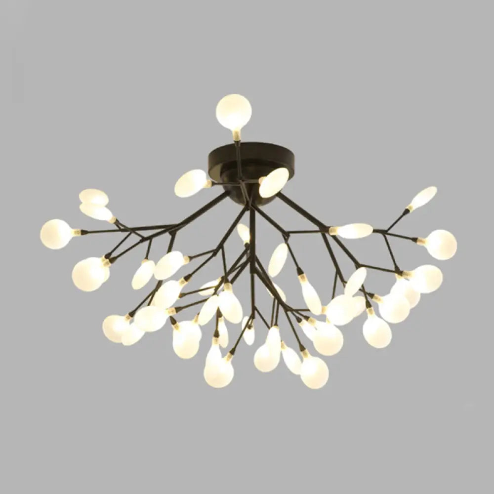 DecorBites™ DecorBites™ Postmodern LED Firefly Shade Ceiling Chandelier for Living Room