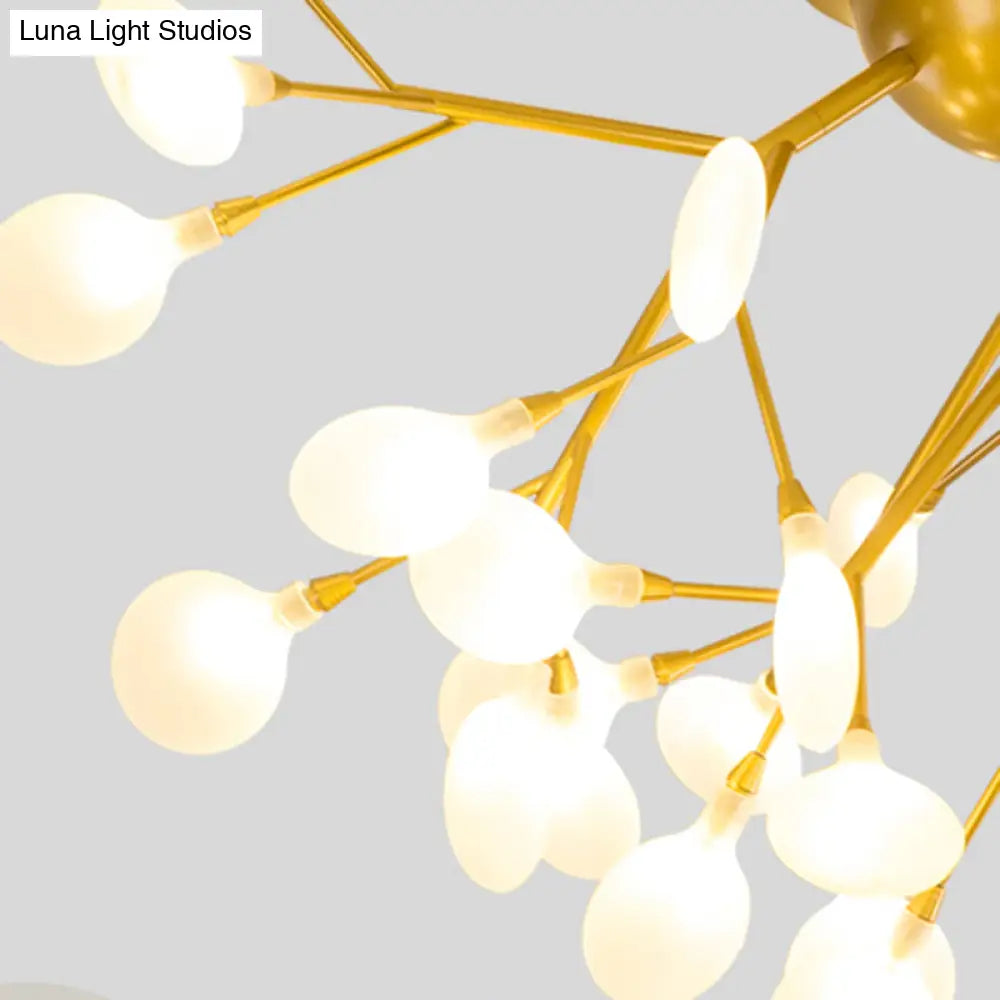 DecorBites™ DecorBites™ Postmodern LED Firefly Shade Ceiling Chandelier for Living Room