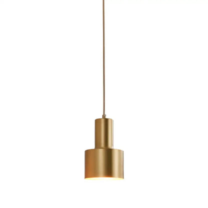 Postmodern Metal Grenade-shaped Suspension Lamp with 1 Bulb for Living Room