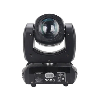Professional black 120w led beam spot moving head stage light with circular lens and digital control panel decorbites 120w led