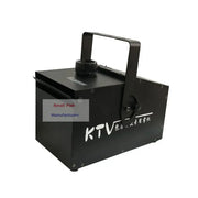 Professional black rectangular mist haze machine with handle and control knob for ktv stage fogger use