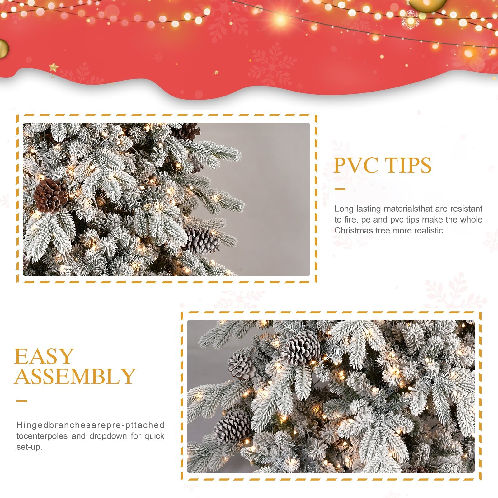 PVC Christmas Tree, Christmas Decorations, - Decorbites