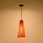 Rattan Handmade Pendant Lamp - Contemporary 1-Light Hanging Lamp in Blue/Brown