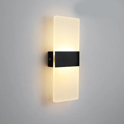Rechargeable Dimmable Wall Light by Rikard - Black / Touch Dimming