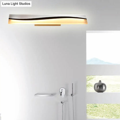 DecorBites™ DecorBites™ Rectangular LED Vanity Mirror Lamp 16"/19.5"/23" Wide, Water and Fog Resistant, in Warm/White