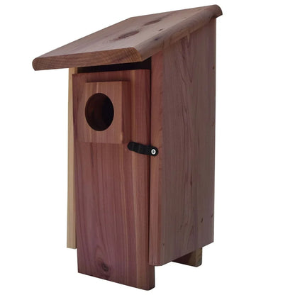 Red Cedar Bluebird House with Mounting Pole - United States
