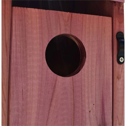 Red Cedar Bluebird House with Mounting Pole - United States