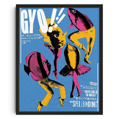 Retro Abstract Canvas Print for Home Decor - Posters