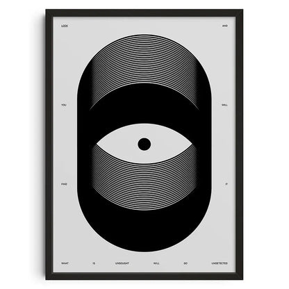 Retro Abstract Canvas Print for Home Decor - Posters