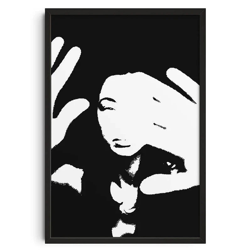 Retro Abstract Canvas Print for Home Decor - Posters