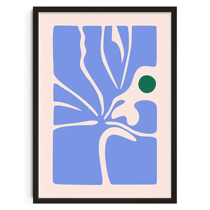 Retro Abstract Canvas Print for Home Decor - F0066-31 / 50X70cm Unframed - Posters