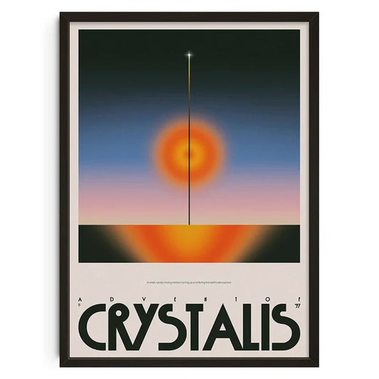 Retro Abstract Canvas Print for Home Decor - F0066-32 / 50X70cm Unframed - Posters