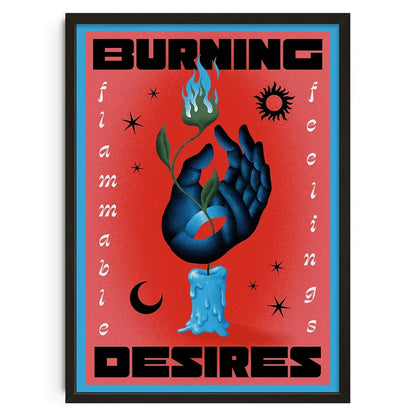 Retro Abstract Canvas Print for Modern Home - Posters