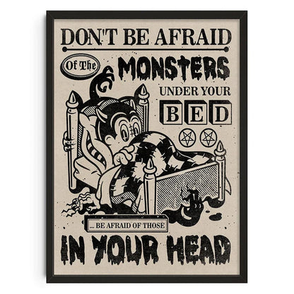 Retro Abstract Canvas Print for Modern Home - Posters