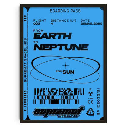 Retro Abstract Canvas Print Wall Art - Posters