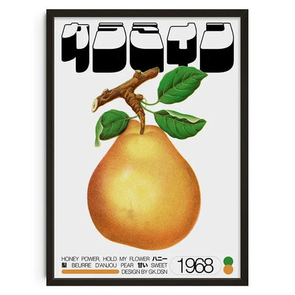 Retro Abstract Vintage Canvas Print Wall Art - Style-12 / 50X70cm Unframed - Posters