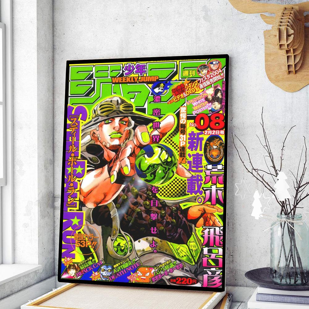 Retro Anime JoJo Wall Posters for Decoration