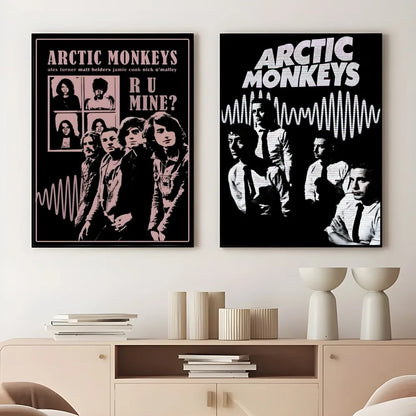 Retro Arctic Monkeys Singer Poster - Waterproof Wall Art - Posters