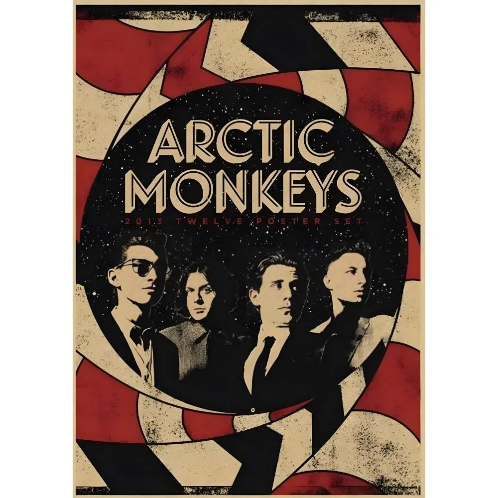 Retro Arctic Monkeys Singer Poster - Waterproof Wall Art - z3 / 15X20cmNoframe - Posters