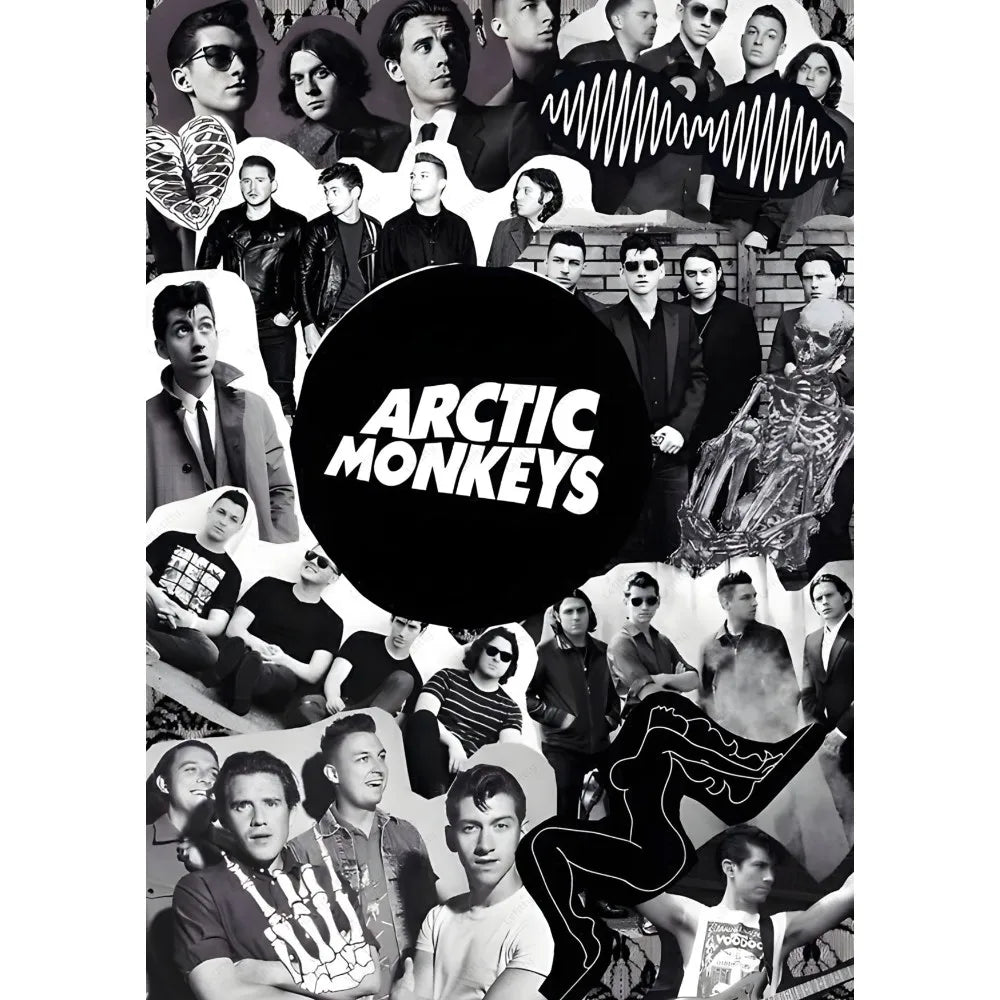 Retro Arctic Monkeys Singer Poster - Waterproof Wall Art - z5 / 15X20cmNoframe - Posters