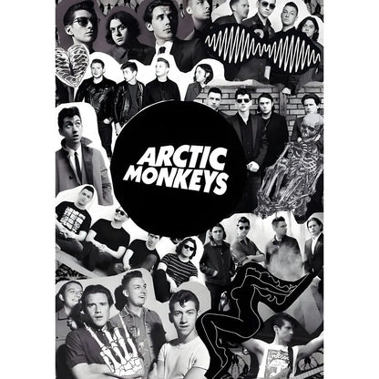 Retro Arctic Monkeys Singer Poster - Waterproof Wall Art - z5 / 15X20cmNoframe - Posters