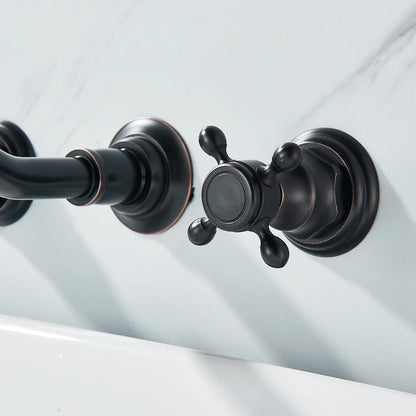 Retro Color Wall Mounted Bathroom Faucet