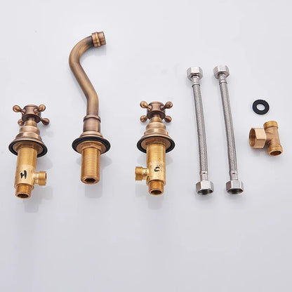 Retro Color Wall Mounted Bathroom Faucet