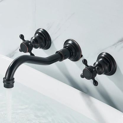 Retro Color Wall Mounted Bathroom Faucet