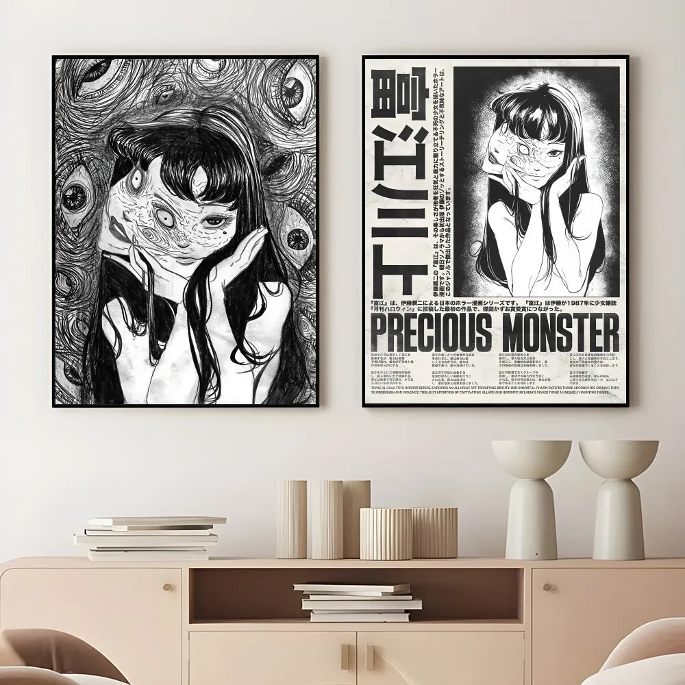 Retro Cool Girl Poster for Home Decor - Posters
